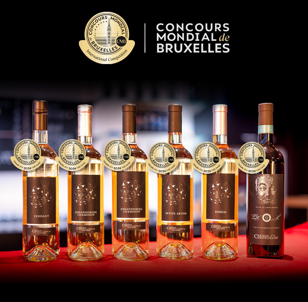 Coffret des Vins Primés du Concours Mondial de Bruxelles